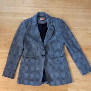 LOFT Gray Plaid Women's Blazer